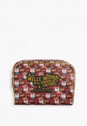 Несессер Revolution Willy Wonka & The Chocolate Factory x Makeup Bag. Цвет: разноцветный