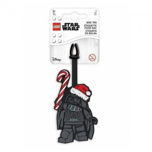 Бирка для багажа 52478 Star Wars - Darth Vader Holiday (Дарт Вейдер в новогоднем колпаке) LEGO