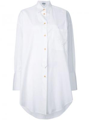 Рубашка оверсайз Gianfranco Ferre Vintage. Цвет: белый