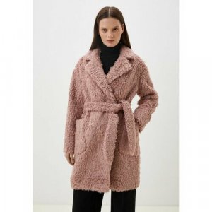 Пальто , размер 48, розовый Louren Wilton. Цвет: розовый