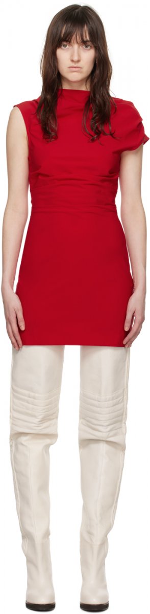 Красное мини-платье Rina Wynn Hamlyn