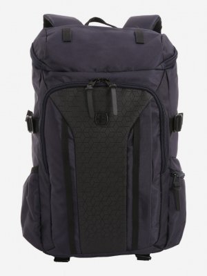 Рюкзак 15, синий / чёрный, полиэстер 900D/ М2 добби, 29х15х47 см, 20 л, WENGER