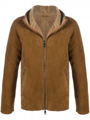 Куртка с капюшоном Gianluca Capannolo. Цвет: коричневый