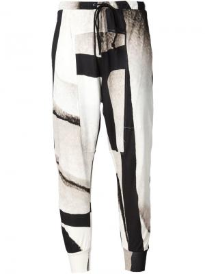 Спортивные брюки с принтом Lost & Found Ria Dunn. Цвет: чёрный