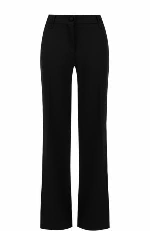Расклешенные брюки со стрелками Valentino. Цвет: черный
