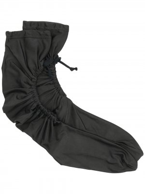Носки со сборками и застежкой тогл Comme Des Garçons. Цвет: черный