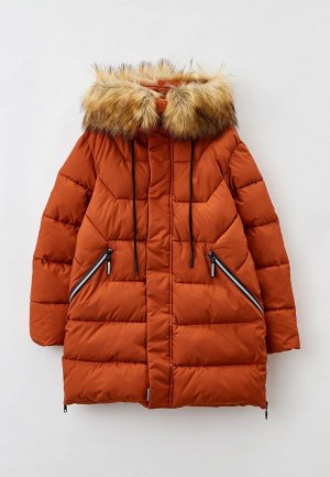 Куртка утепленная АксАрт. Цвет: оранжевый