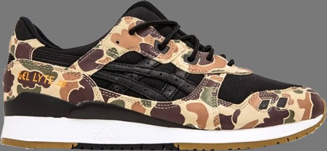 Кроссовки atmos x gel lyte iii 'duck camo' , многоцветный Asics