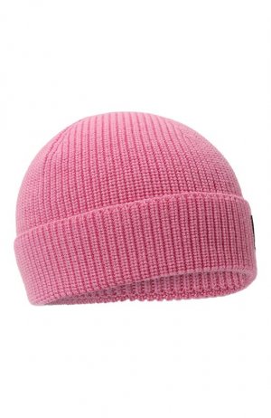 Шерстяная шапка Versace. Цвет: розовый