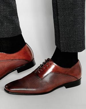 Кожаные туфли-оксфорды Freidof ALDO. Цвет: рыжий