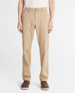 Обычные бежевые мужские брюки чинос , бежевый Timberland. Цвет: бежевый