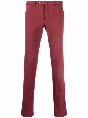 Прямые брюки чинос Pt01. Цвет: красный