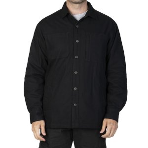 Мужская куртка-рубашка из парусины на флисовой подкладке , черный Sonoma Goods For Life
