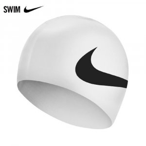 Шапочка для плавания Swim Big Swoosh БЕЛАЯ Nike