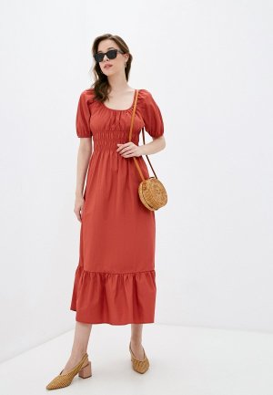 Платье Compania Fantastica. Цвет: красный