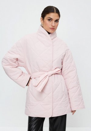Куртка утепленная Zarina. Цвет: розовый