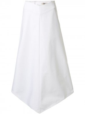 Расклешенная юбка А-силуэта Atlantique Ascoli. Цвет: белый