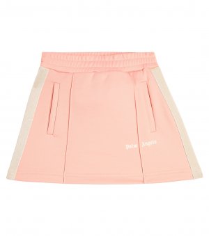 Спортивная юбка с логотипом , розовый Palm Angels Kids