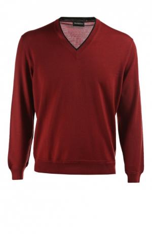 Пуловер Ermenegildo Zegna. Цвет: красный