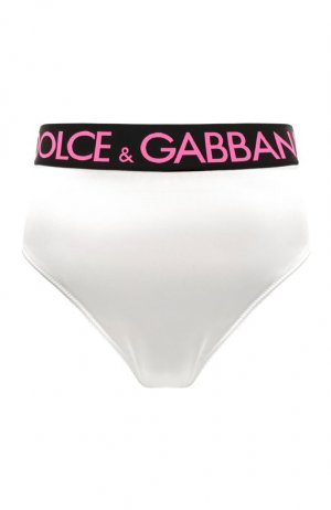 Трусы с завышенной талией Dolce & Gabbana. Цвет: розовый