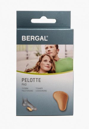 Стельки Bergal Pelotte T-Form. Цвет: бежевый