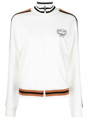 Спортивная куртка на молнии MCM. Цвет: белый