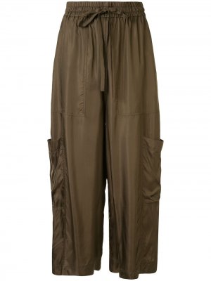Укороченные брюки Chiya Lee Mathews. Цвет: зеленый