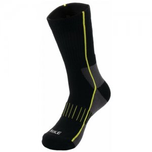 Носки Hike rmoFence, размер 40-42, оранжевый, серый, зеленый, желтый, черный СЛЕДОПЫТ. Цвет: зеленый/серый