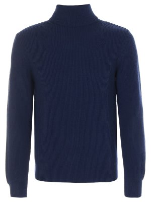 Свитер шерстяной FIORONI CASHMERE. Цвет: синий