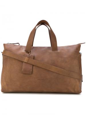 Большая дорожная сумка Marsèll. Цвет: коричневый