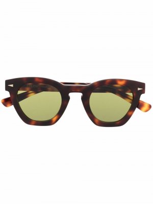 Tortoiseshell-effect tinted sunglasses Ahlem. Цвет: коричневый