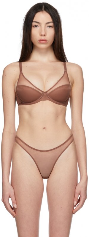Brown Lucky Padded Bra Agent Provocateur. Цвет: chocolate