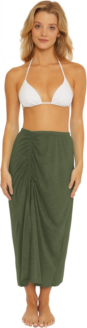 Накидка Breezy Basics Adjustable Skirt Cover-Up BECCA, цвет Cactus Becca