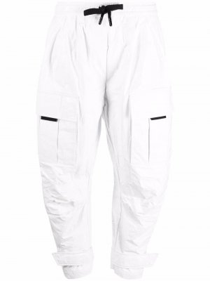 Спортивные брюки карго с кулиской Dolce & Gabbana. Цвет: белый