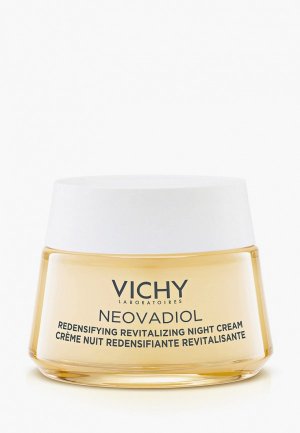 Крем для лица Vichy NEOVADIOL, уплотняющий охлаждающий, ночной, кожи в период пред-менопаузы, 50 мл. Цвет: прозрачный