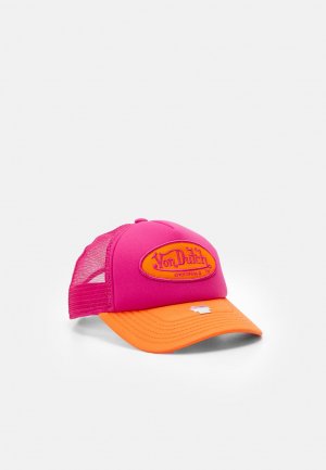 Бейсболка TRUCKER TAMPA UNISEX , цвет pink/orange Von Dutch