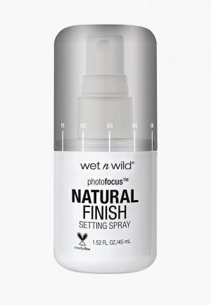 Фиксатор для макияжа Wet n Wild Photo Focus Setting Spray Natural Finish  E301a seal the deal. Цвет: белый