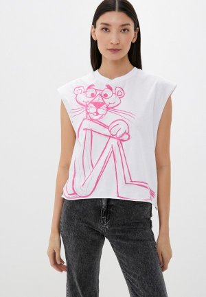 Майка Desigual. Цвет: белый