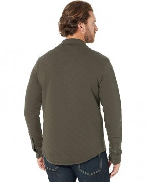 Рубашка tentree Heavyweight Flannel Shirt, цвет Black/Olive Green Retro Plaid