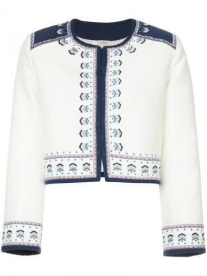 Talia embroidered jacket Talitha. Цвет: белый