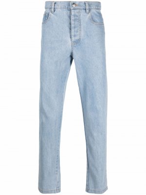 Прямые джинсы средней посадки MTL STUDIO. Цвет: синий