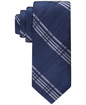 Мужской галстук с узором «елочка» на оконном стекле Calvin Klein