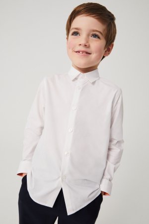 Белая рубашка для мальчика , белый Paul Smith
