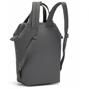 Женская сумка-рюкзак антивор Citysafe CX mini, черный ECONYL, 11 л. Pacsafe. Цвет: черный