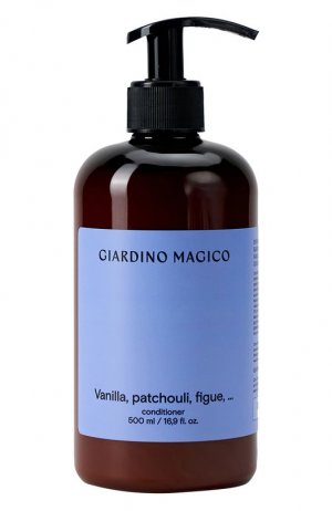 Питательный кондиционер для волос Vanilla, patchouli, figue (500ml) Giardino Magico. Цвет: бесцветный
