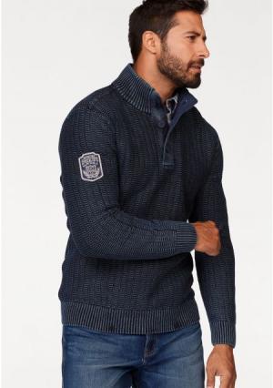 Пуловер MANS WORLD MAN'S. Цвет: темно-синий