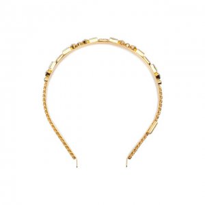 Ободок для волос Dolce & Gabbana. Цвет: золотой
