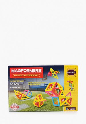 Конструктор Magformers Tiny Friends. Цвет: разноцветный