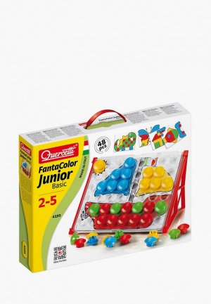 Набор игровой Quercetti Мозаика Fantacolor Junior, 48 элементов. Цвет: разноцветный