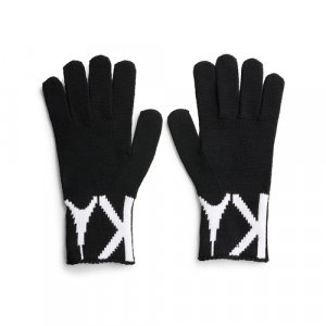 Перчатки , размер OS, черный Karl Lagerfeld. Цвет: черный